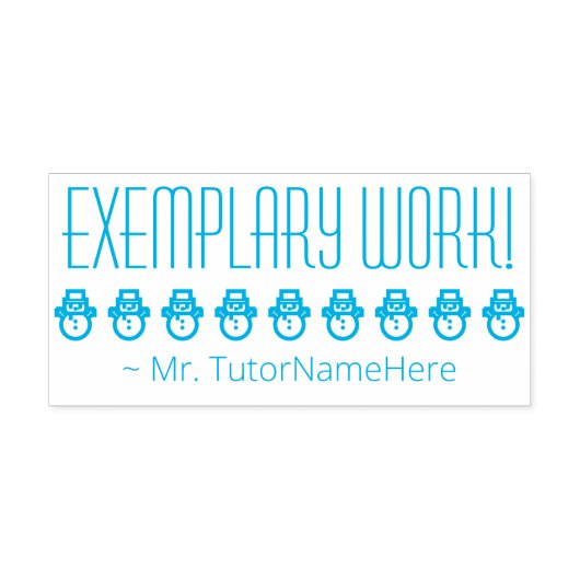 「模範的な仕事！」 確認用ゴム印 セルフインキングスタンプ (デザイン)