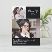 模範的な学者の卒業発表 案内状 (スタンド正面)