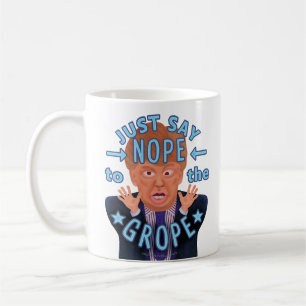 模索へのドナルド・トランプの反2016年の選挙Nope コーヒーマグカップ