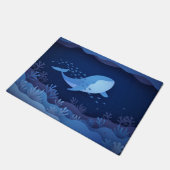 模航海の様表示 ドアマット (アングル)