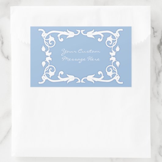 模造のなJasperware 長方形シール (バッグ)