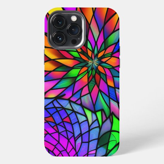 模造ステンドグラス iPhoneケース (裏面)