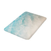 模造ビーチ砂澄ん水下アニメスタイル バスマット (アングル)