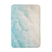 模造ビーチ砂澄ん水下アニメスタイル バスマット (正面縦)