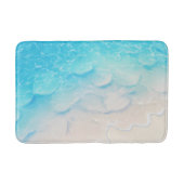 模造ビーチ砂澄ん水下アニメスタイル バスマット (正面)