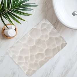 模造ビーチ砂澄ん水下 バスマット