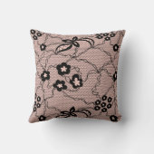 模造レース クッション (裏面)