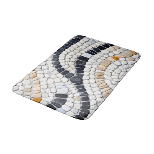 模造小石道 バスマット (アングル)