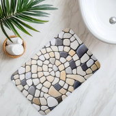 模造小石道 バスマット