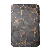 模造溶岩岩 バスマット (正面縦)