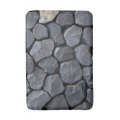 模造溶岩岩 バスマット (正面縦)