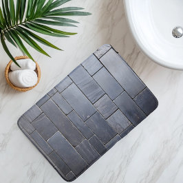 模造石板タイル バスマット