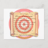 権利の章典 ポストカード (正面)