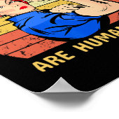 権利は人権フェミニズム女性解放運動 ポスター (角)