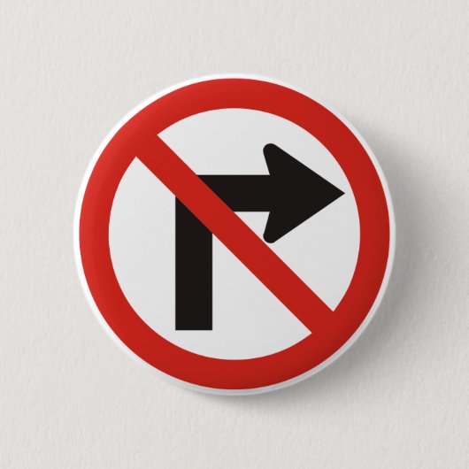 権利回転無し 缶バッジ (正面)