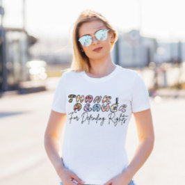 権利感謝していを守る弁護士 Tシャツ