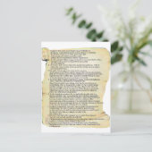 権利書 ポストカード (スタンド正面)