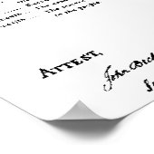 権利書 – VOID ポスター (角)