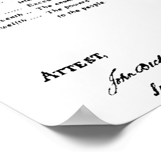 権利書 – VOID ポスター (角)