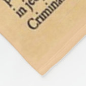 権利章典のフリースブランケット フリースブランケット (角)
