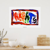 権利 ポスター (キッチン)