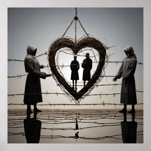 権力と人民の間の有害な人間関係 ポスター (正面)