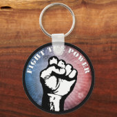 権力と戦う キーホルダー (正面)