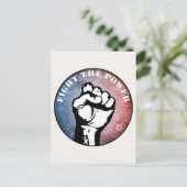 権力と闘う ポストカード (スタンド正面)