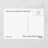 権力の手 ポストカード (裏面)