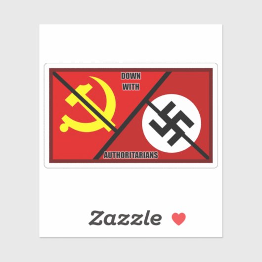 権威主義者と対峙する シール (シート)