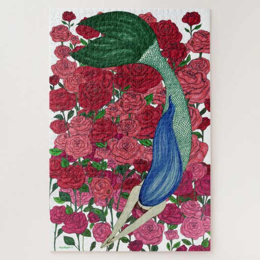 権限の付与バラ ジグソーパズル (縦)