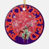 権限を与えられた女性 セラミックオーナメント (正面)