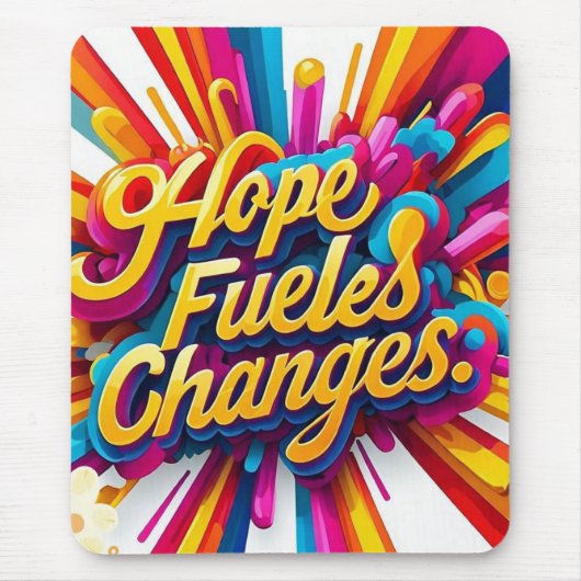 「権限を与えられた心」 マウスパッド (正面)