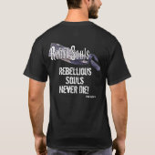 権限を拒絶する人のため Tシャツ (裏面)