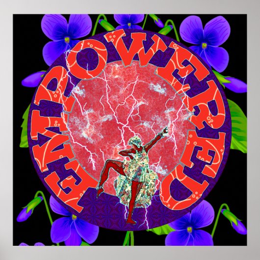 権限を持った女性 ポスター (正面)