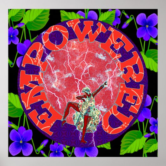 権限を持った女性 ポスター (正面)