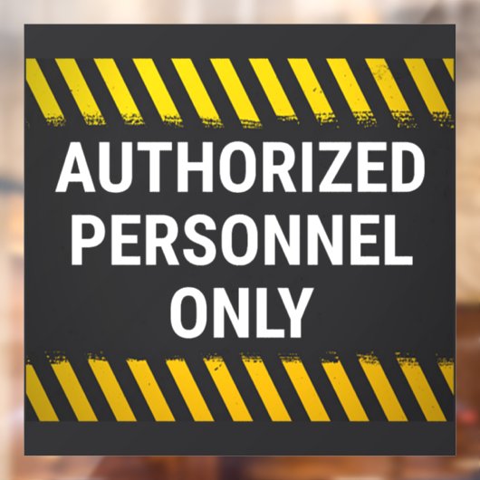 権限を持つスタッフのみ ウィンドウサイン (シート2)