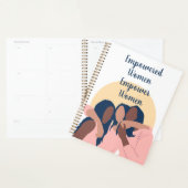 権限を持つ女性が女性に力を与えるプランナー プランナー手帳 (ディスプレー)