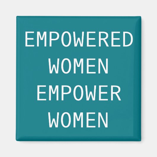 権限を持つ女性がRBGをカッコいい強化 マグネット (正面)