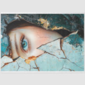 権限を持つ女性の切り離し 薄葉紙 (正面)