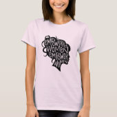 権限を持つ女性 Tシャツ (正面)