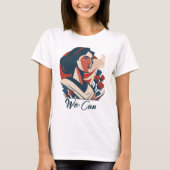 権限を持つ女性 Tシャツ (正面)