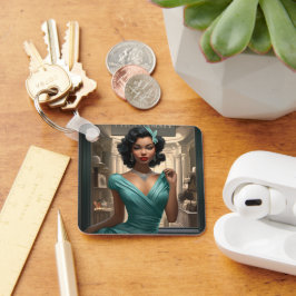 権限を持つ美しいアクセサリ キーホルダー