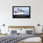 権限：感動的引用文 キャンバスプリント (インサイチュ (寝室))