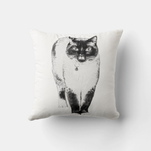 権静か限 クッション (裏面)