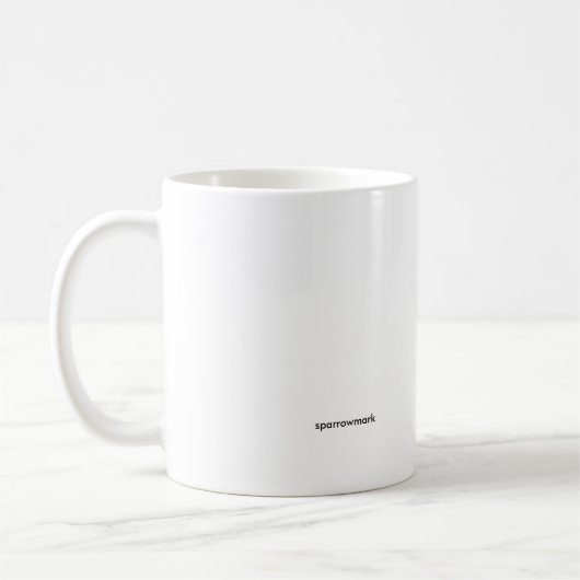 横たわるバイオリン奏者のマグ コーヒーマグカップ (左)