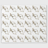 横たわる骨組 ラッピングペーパー (フラット)