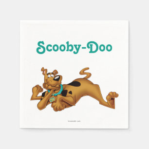 横になるScooby-Doo スタンダードカクテルナプキン