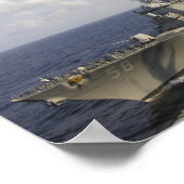 横に駆逐艦 ポスター (角)