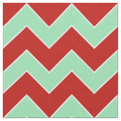 横のクリスマスのジグザグパターンの生地 ファブリック (クローズアップ)